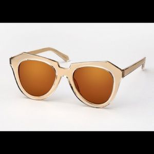 Karen Walker NUMBER ONE Celebrate Sunglasses Gold